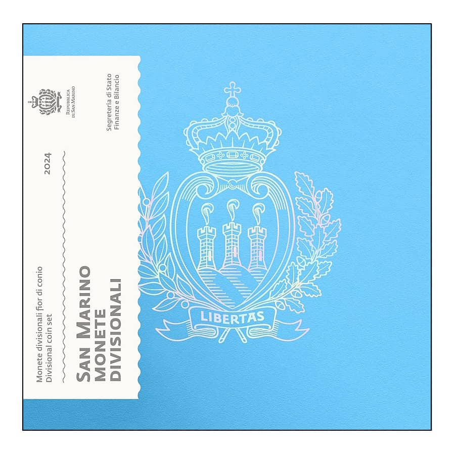 San Marino 2024 [MND] Divisional Coin Set (FDC)