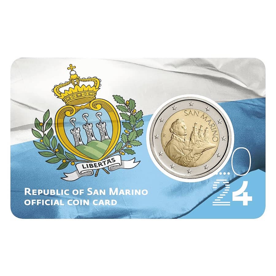 Saint-Marin 2024 [MND] Carte numismatique 2€ 2024 (SC)