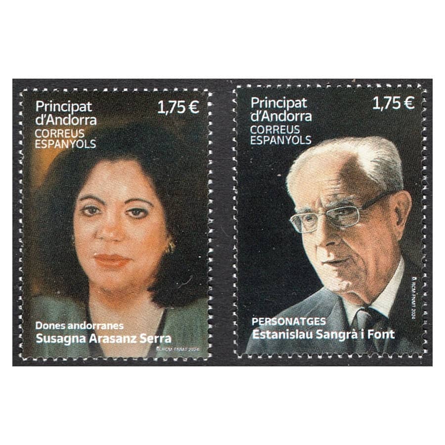 Andorre 2024 [SLL] Série Personnages (MNH)