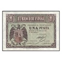 Espanha 1938 [BLL] 1 peseta. Estado Espanhol (SC)