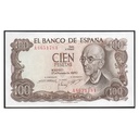 Espagne 1970 [BLL] 100 pesetas. Etat espagnol. Manuel de Falla (SC)