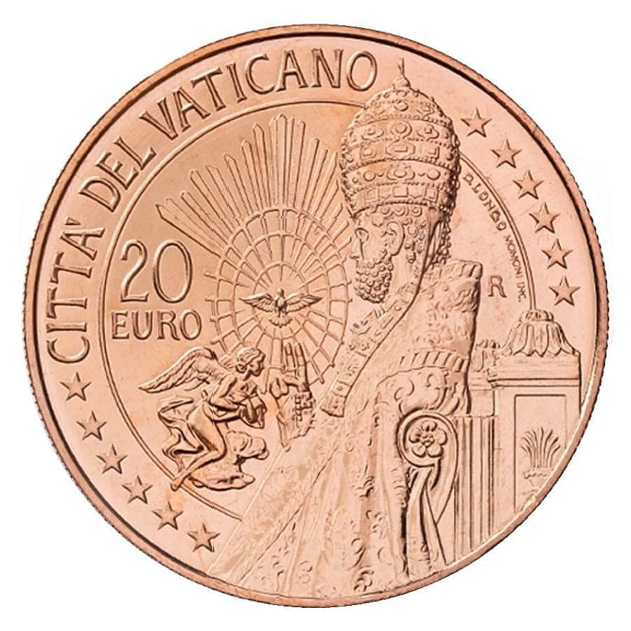 Vaticano 2021 [MND] 20 €. Arte e Fe. San Pedro (FDC)