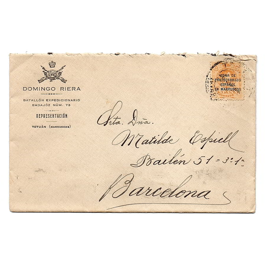 Morocco 1922 [SOB] Moved from Morocco to Barcelona. Edificl 55 (C)