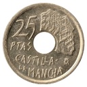 Espagne 1996 [MND] 25 pesetas. Castille La Manche. Juan Carlos Ier (MBC)