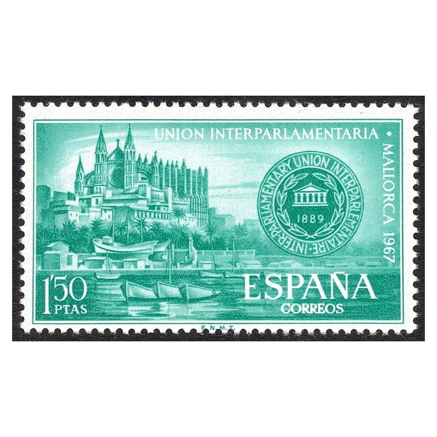 España 1967 [SLL] Congreso de la Unión Inter-Parlamentaria (MNH)