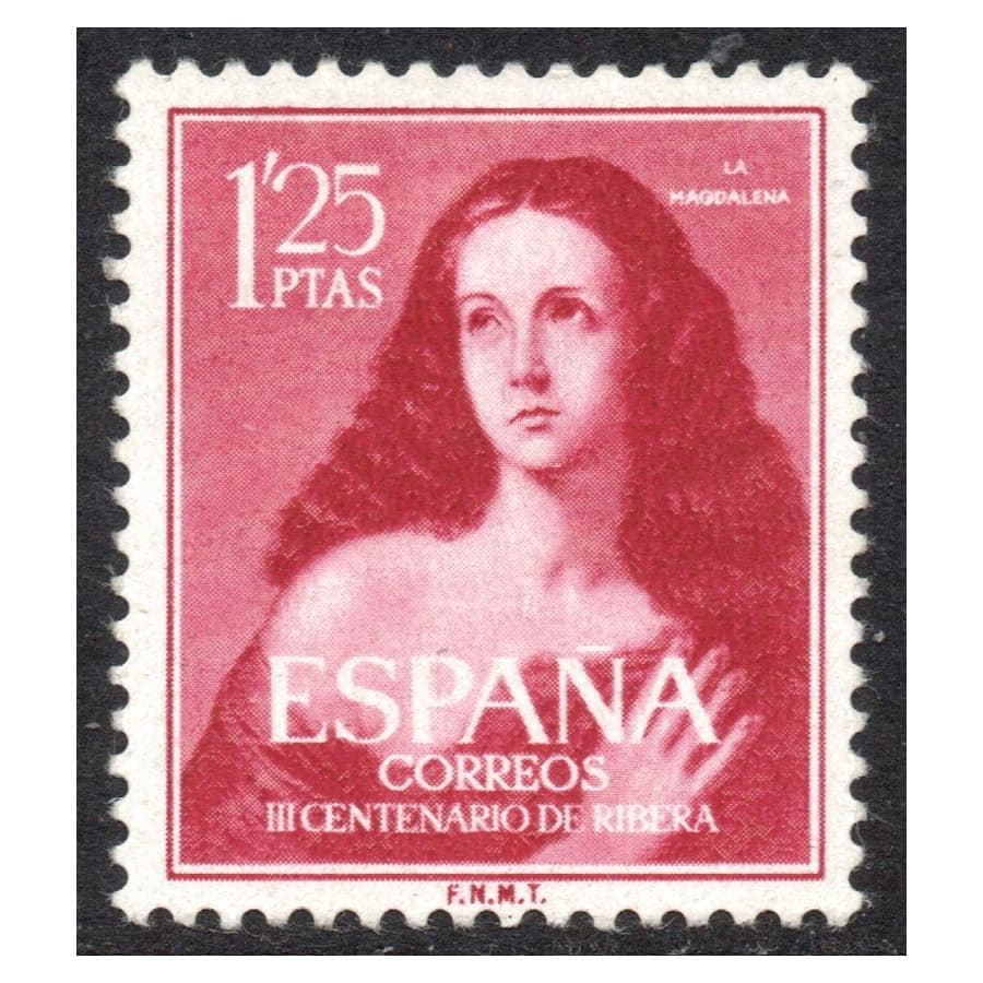 España 1954 [SLL] III Centenario de Ribera 'El Españoleto' (MNH)