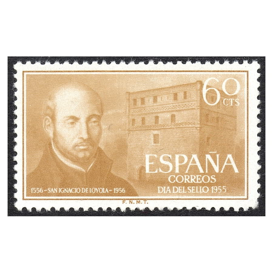 España 1955 [SLL] San Ignacio de Loyola. 60 cts (MNH)