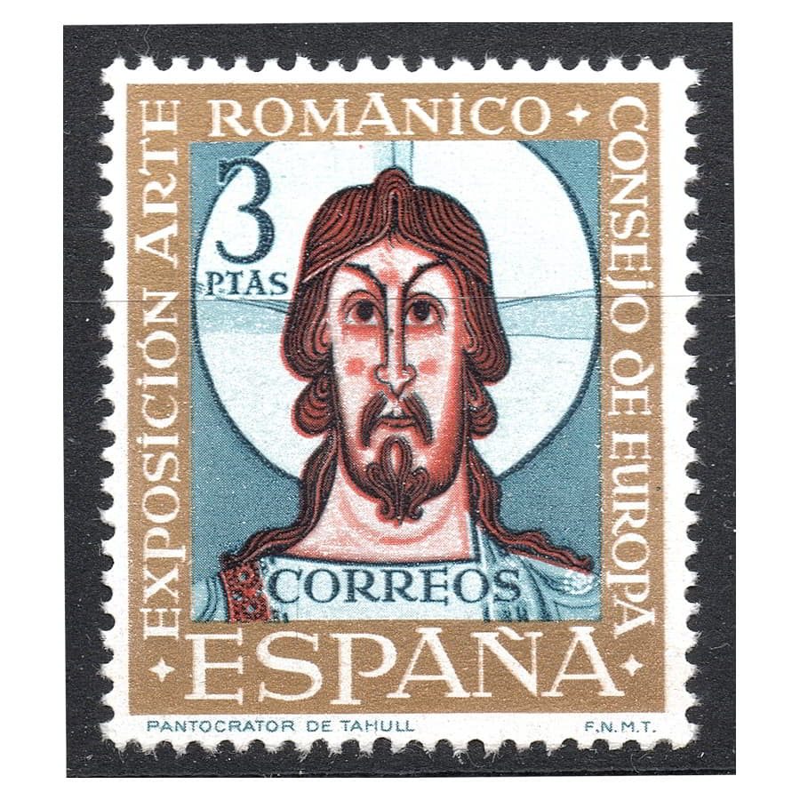 España 1961 [SLL] Exposición Arte Románico. 3 pts (MNH)