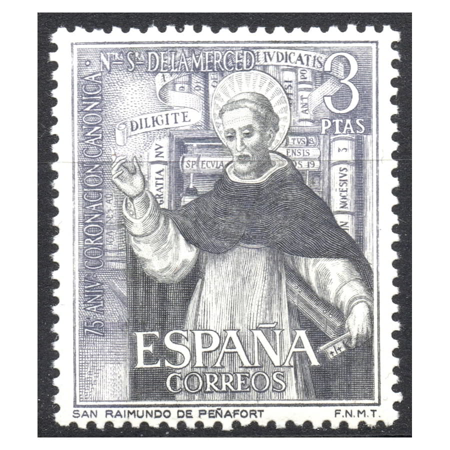 España 1963 [SLL] Coronación de Ntra. Sra. de la Merced. 3 pts (MNH)