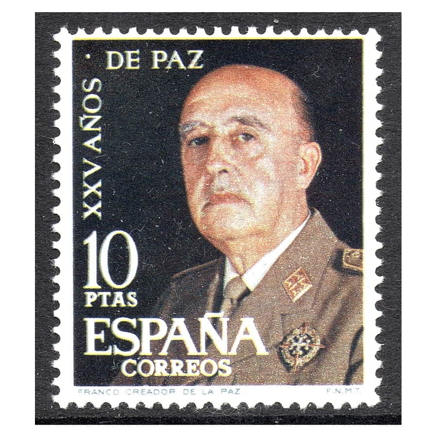 España 1964 [SLL] XXV Años de Paz. 10 pts (MNH)