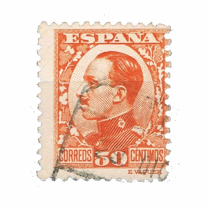 España 1930.  Alfonso XIII, 50c (U) - ED 498