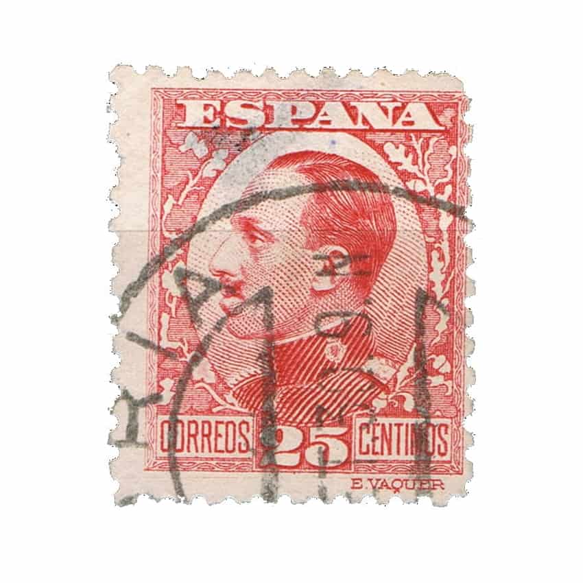 España 1930. Alfonso XIII, 25 c (U) - ED 495