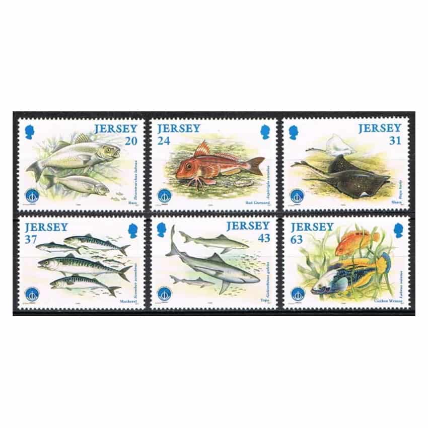 Jersey 1998. Año internacional de los océanos (MNH) - MI 849-854