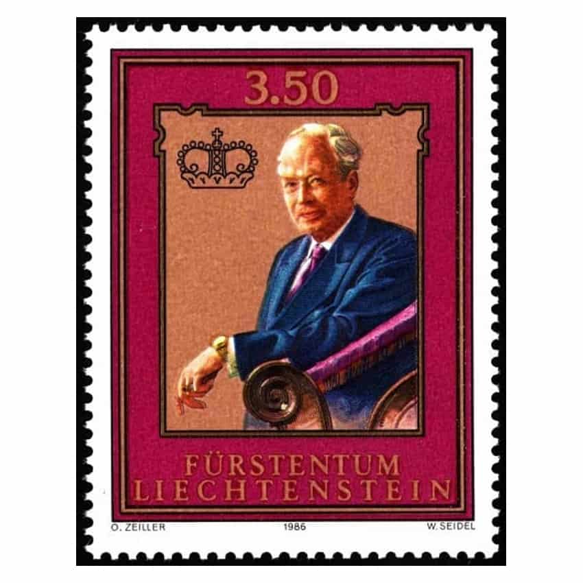 Liechtenstein 1986. Príncipe Francisco José II (MNH) - MI 903