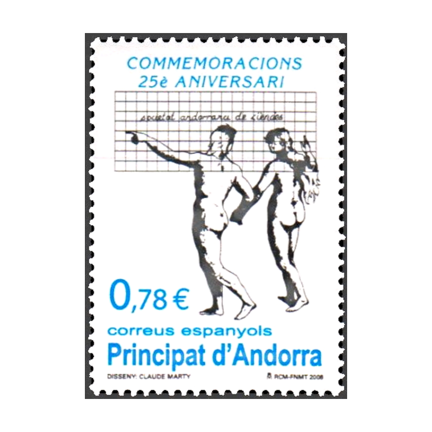 Andorra 2008. Sociedad Andorrana de Ciencias (MNH) - ED 356