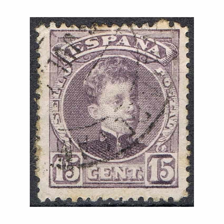 España 1902. Alfonso XIII, 15 c (U) - ED 245