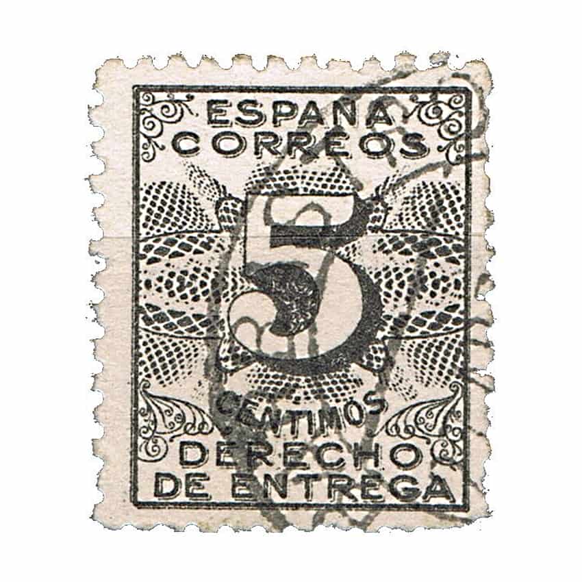 España 1931. Derecho de Entrega, 5 c (U) - ED 592