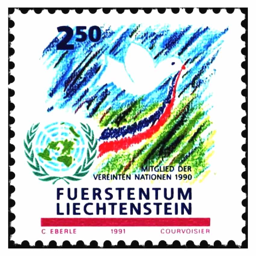 Liechtenstein 1991. Naciones Unidas (MNH) - SCOTT 959