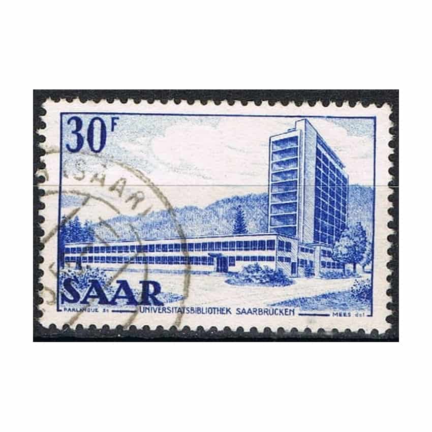 Sarre 1953, University, 30 F (U) - MI 332