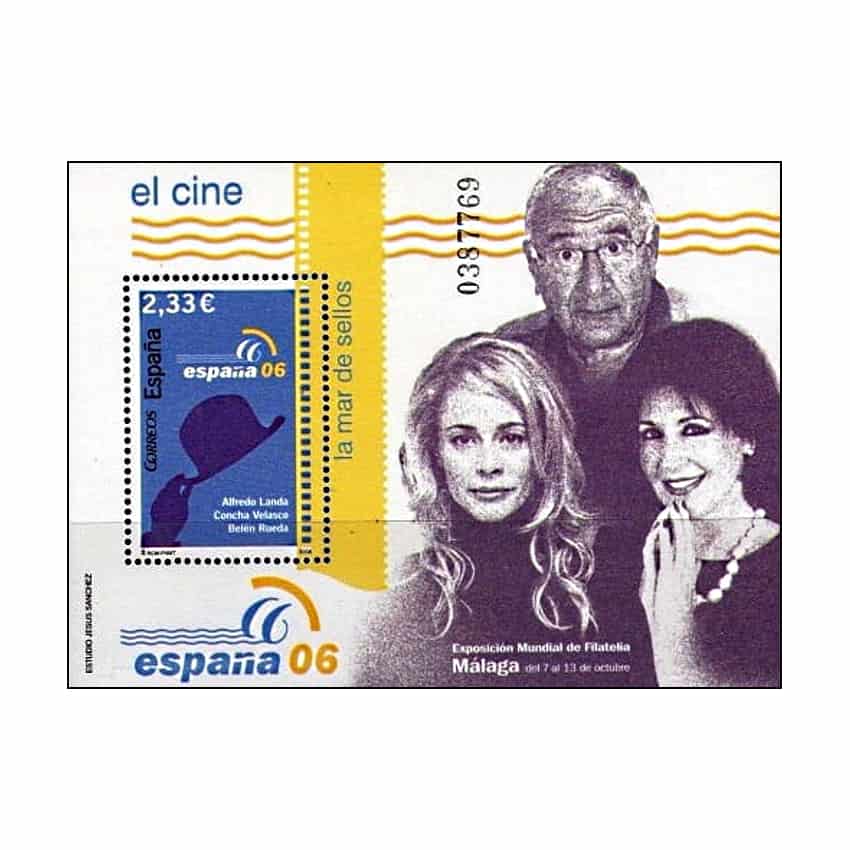 España 2006. HB España '06: El Cine (MNH) - ED 4269