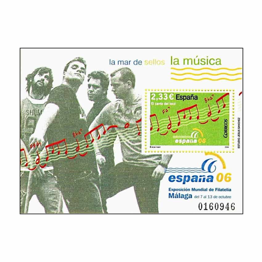 España 2006. HB España '06: La Música II (MNH) - ED 4271