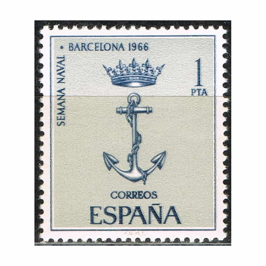 España 1966. Semana naval en Barcelona (MNH) - ED 1737