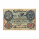 Germany 1910, 20 Marks (F) - P-40b