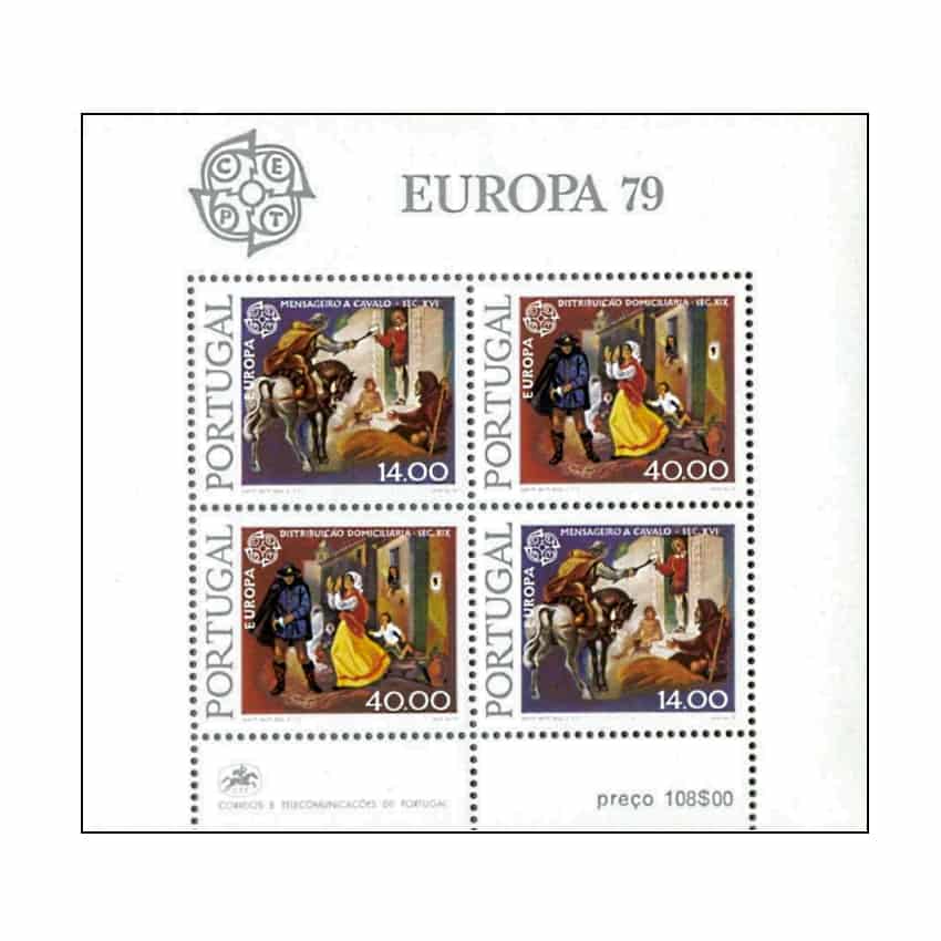 Portugal 1979. HB Europa (MNH) MI-BL27