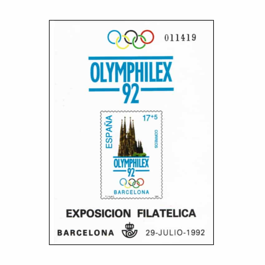 España 1992. PA. Olymphilex '92 (M) - ED 26