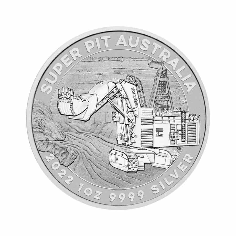 Australia 2022. $1 Silver. Super Pit Mine (BU) - UC 1787