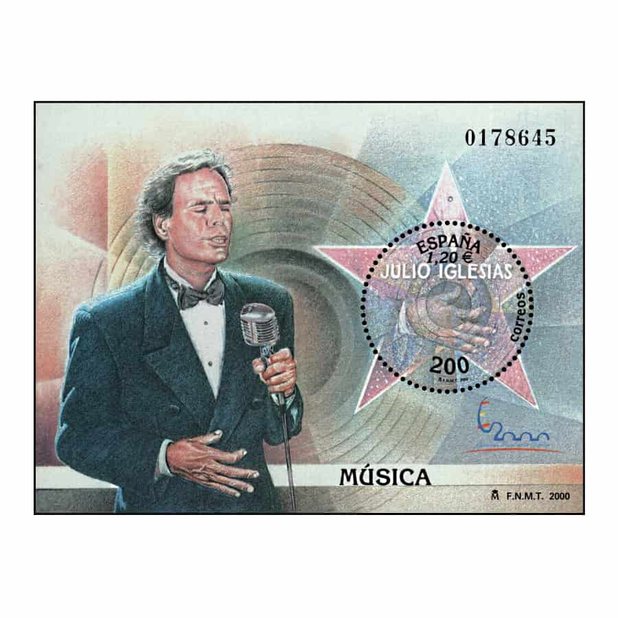 España 2000. HB España 2000: Música (MNH) - ED#3757