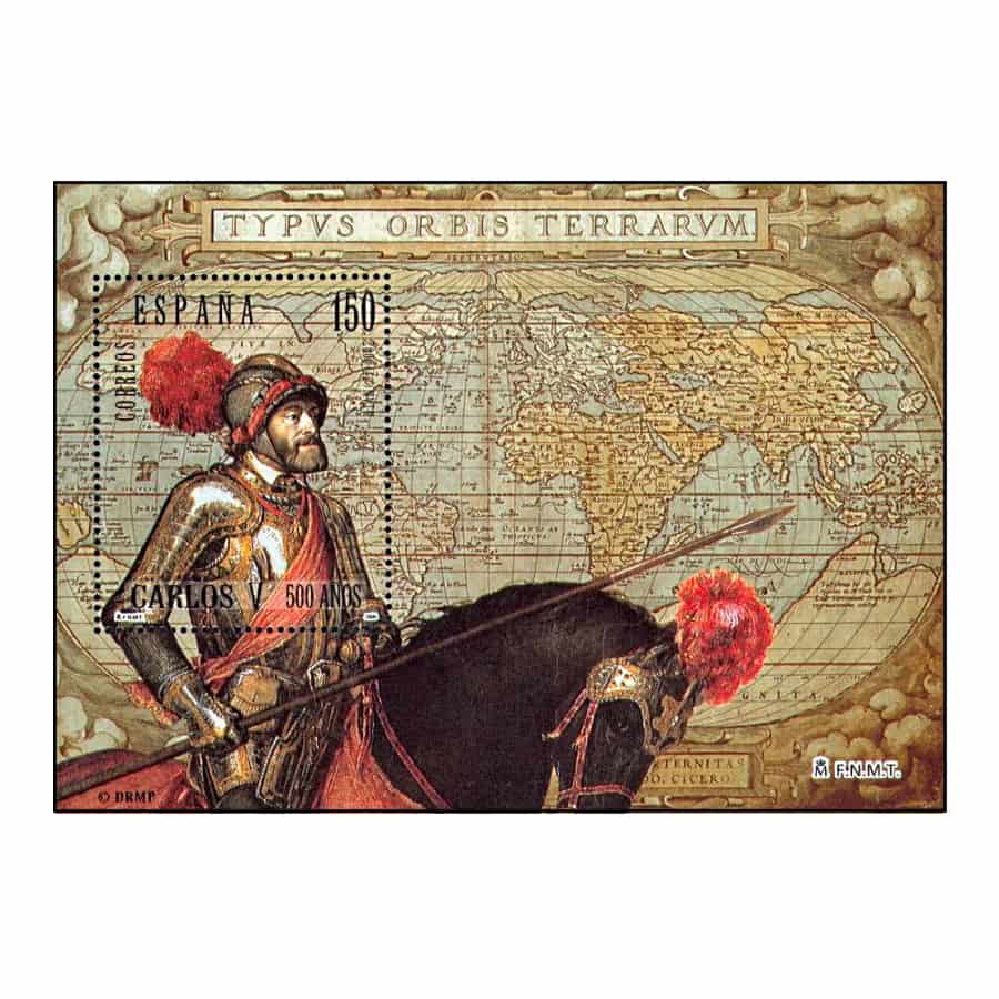 Espagne 2000 [SLL] HB V Centenaire naissance Charles V (MNH)