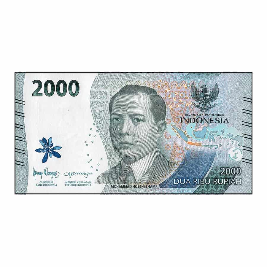 Indonesia 2022. 2000 rupias (UNC) - P#163