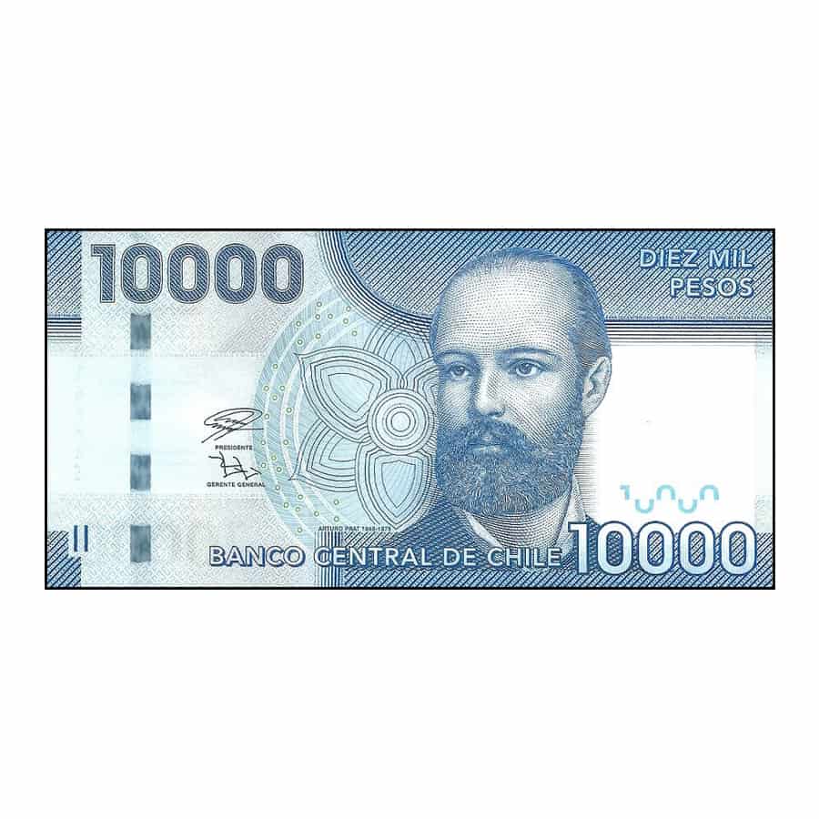 Chile 2019. 10,000 pesos (VF) - P#164h