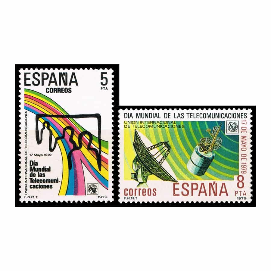 España 1979 [SLL] Día Mundial das Telecomunicacións (MNH)