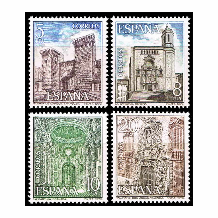 España 1979. Paisajes y Monumentos (MNH) ED#2527-2530