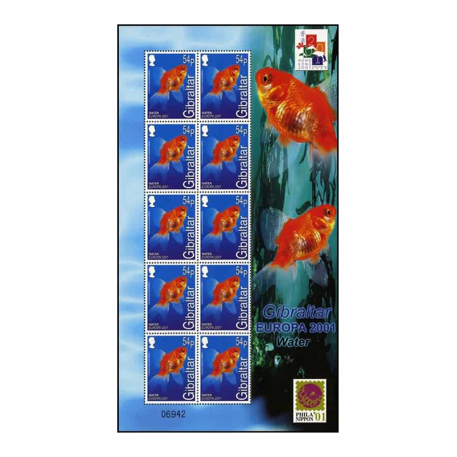 Gibraltar 2001. Europa 54 P (MNH) MI#965HB