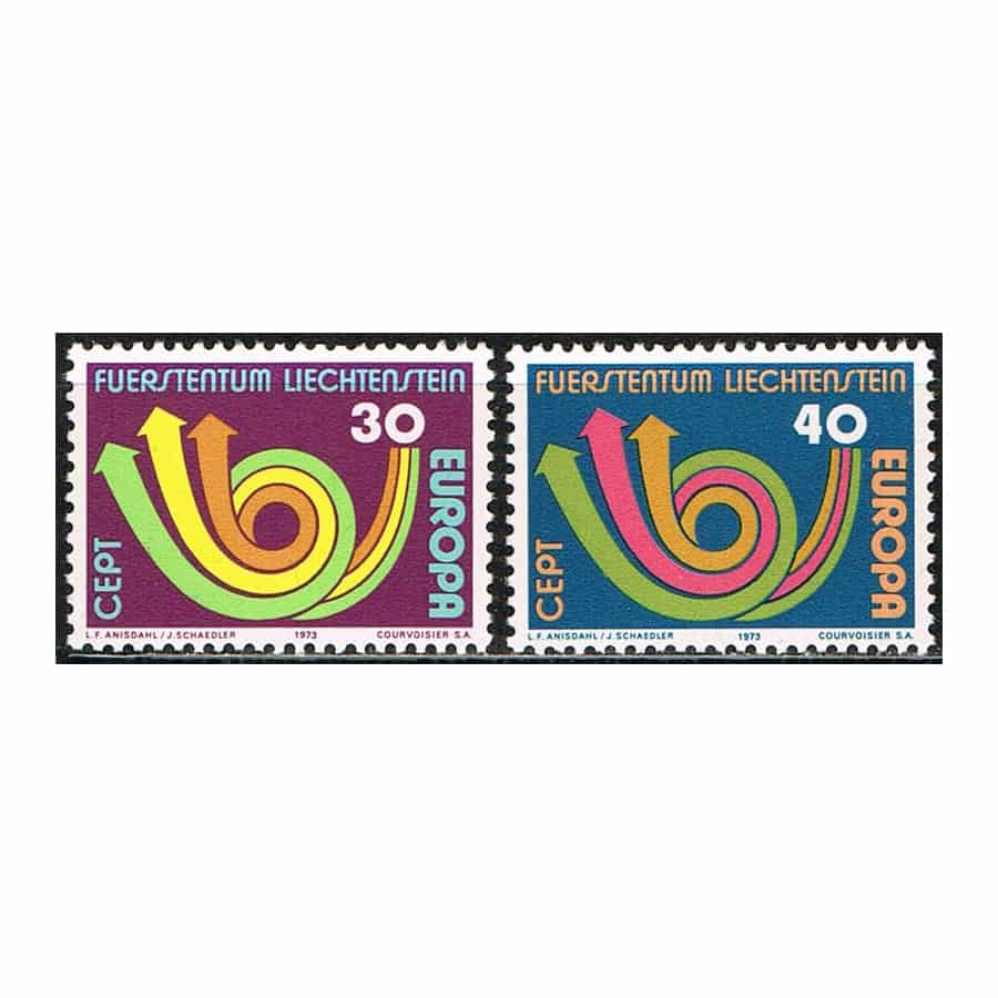 Liechtenstein 1973. Europa (MNH) LI#579-580