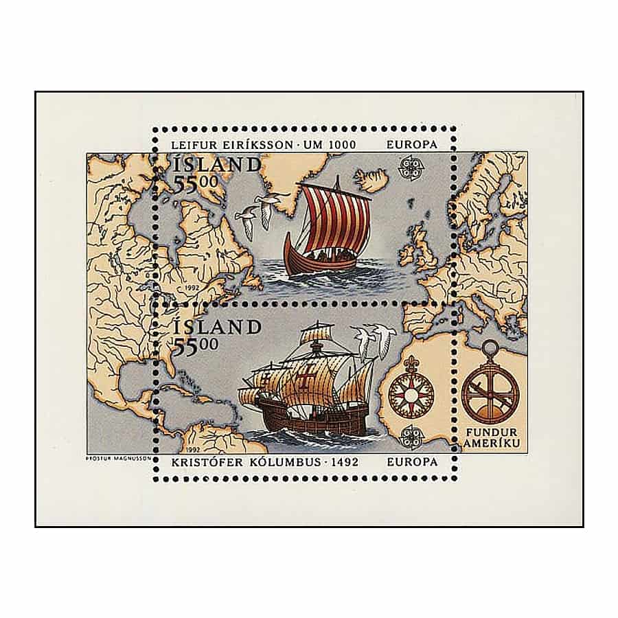 Islandia 1992. HB Europa (MNH) MI#BL13