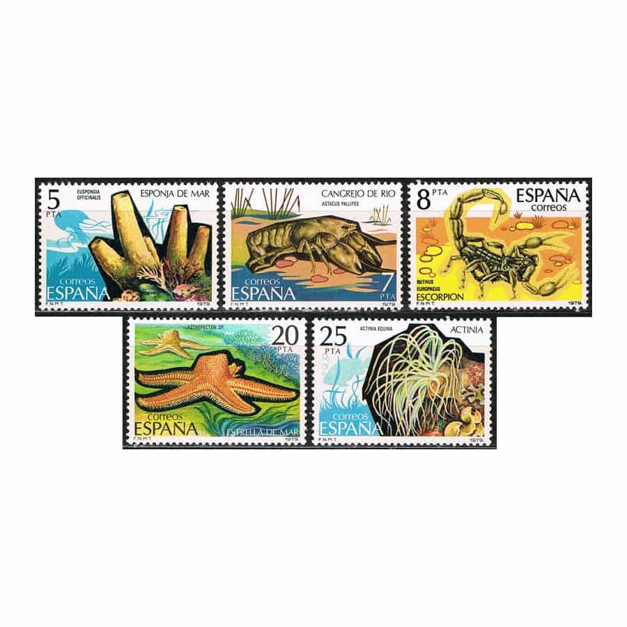 España 1979. Fauna Hispánica (MNH) ED#2531-2535