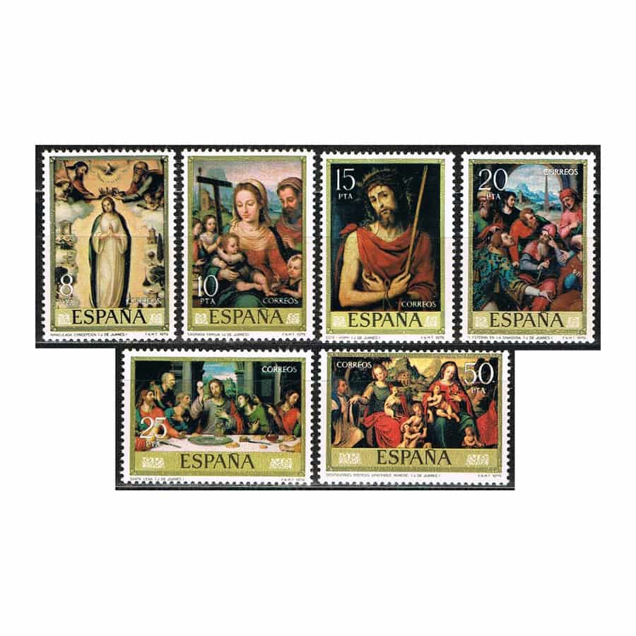 Spain 1979. Painting. Juan de Juanes (MNH) ED#2537-2542