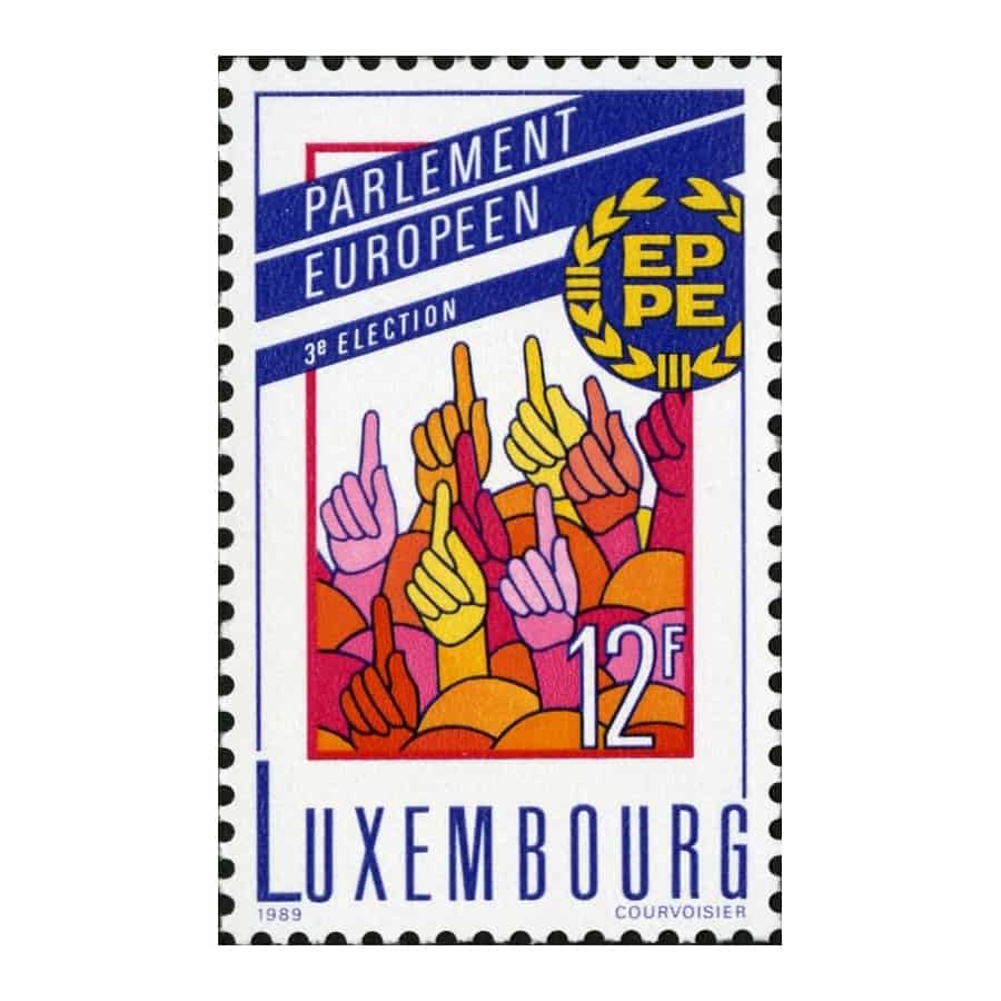 Luxembourg 1989. Elections European Parliament MI#1223