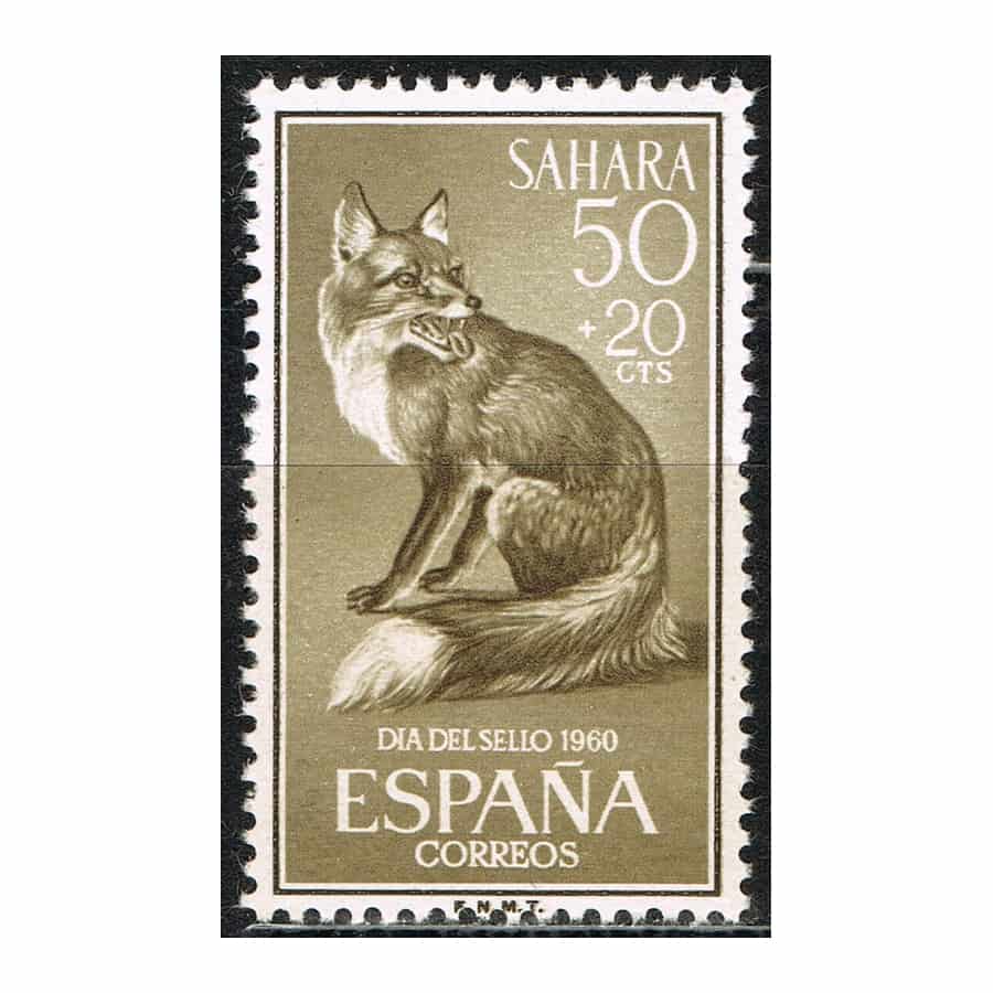 Sahara 1960. Día del Sello 50+20c (MNH) - ED#179