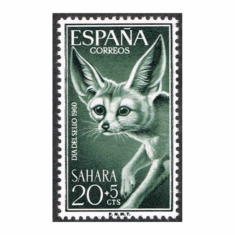 Sahara 1960. Día del Sello 20+5c (MNH) ED#177