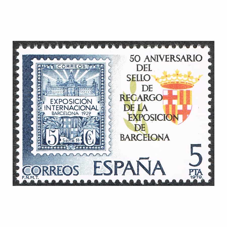 España 1979. Exposición de Barcelona (MNH) ED#2549