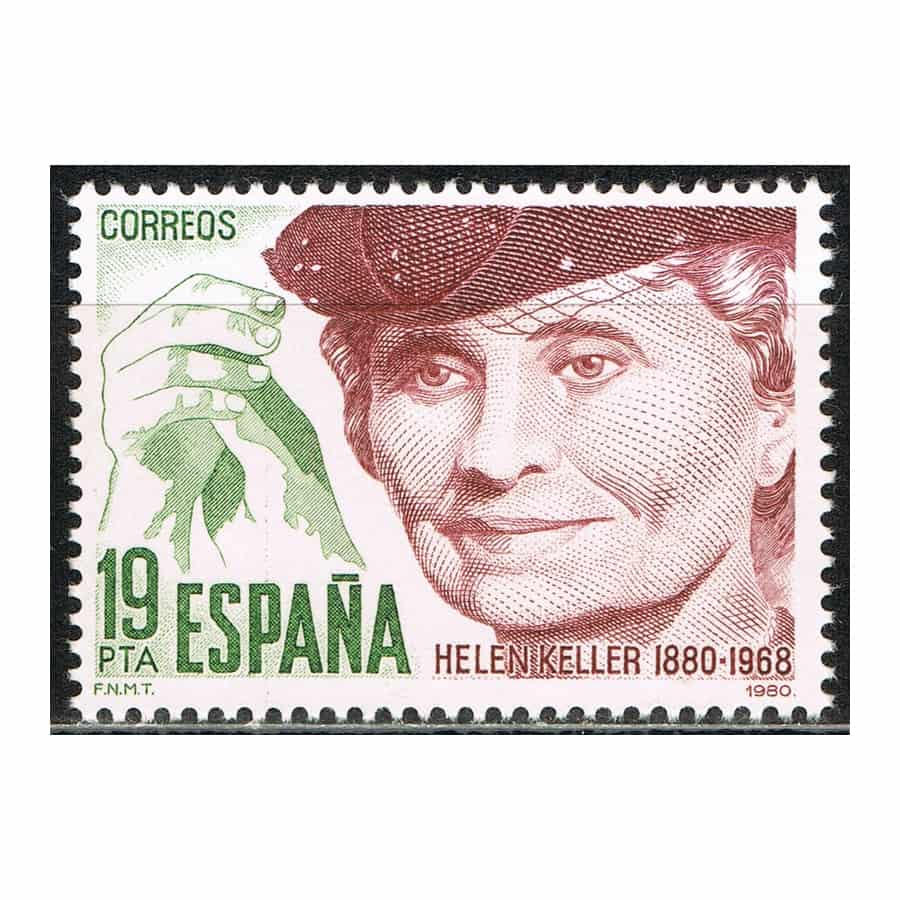 España 1980. Hellen Keller (MNH) ED#2574