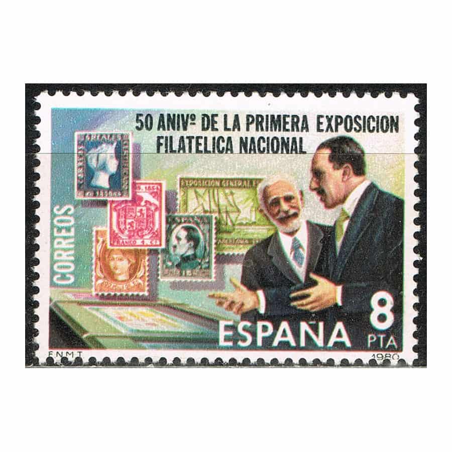 España 1980. Exposición nacional de filatelia (MNH) ED#2576