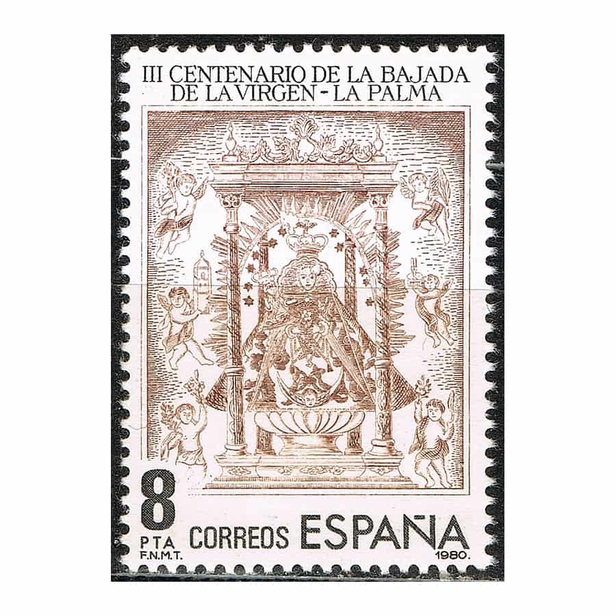 España 1980. Bajada de la Virgen de la Palma (MNH) ED#2577