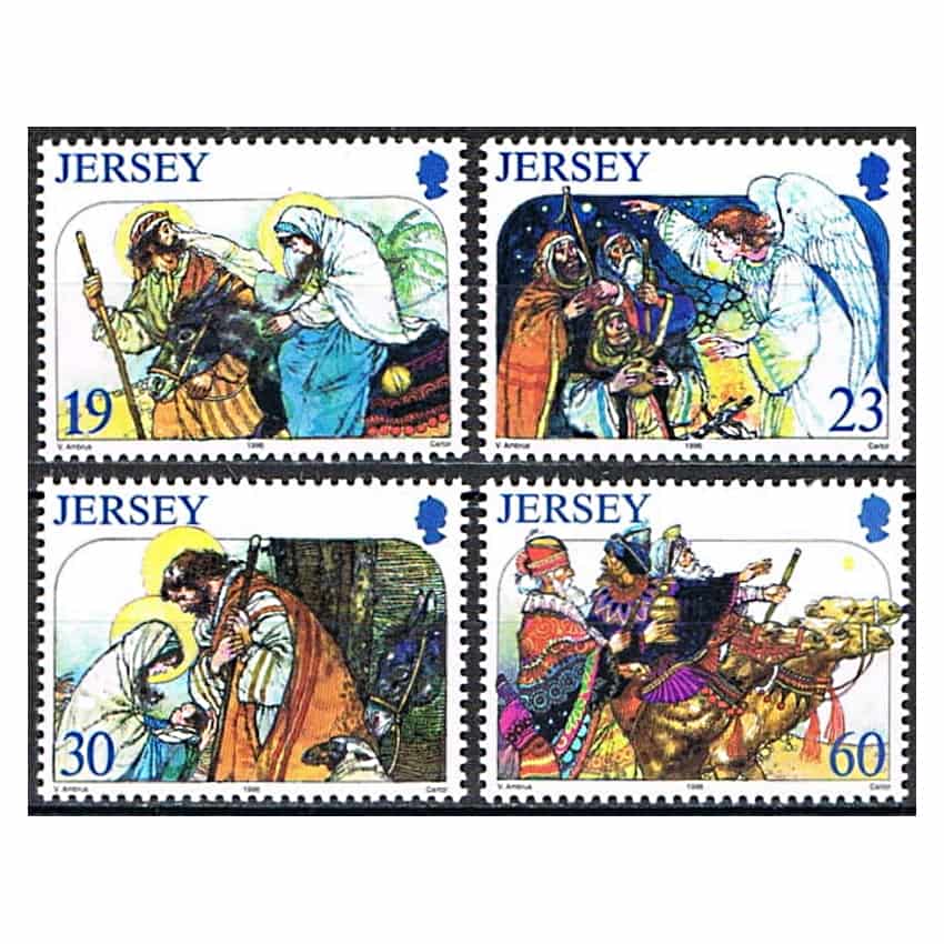 Jersey 1996. Christmas Series (MNH) - SCOTT 773-776