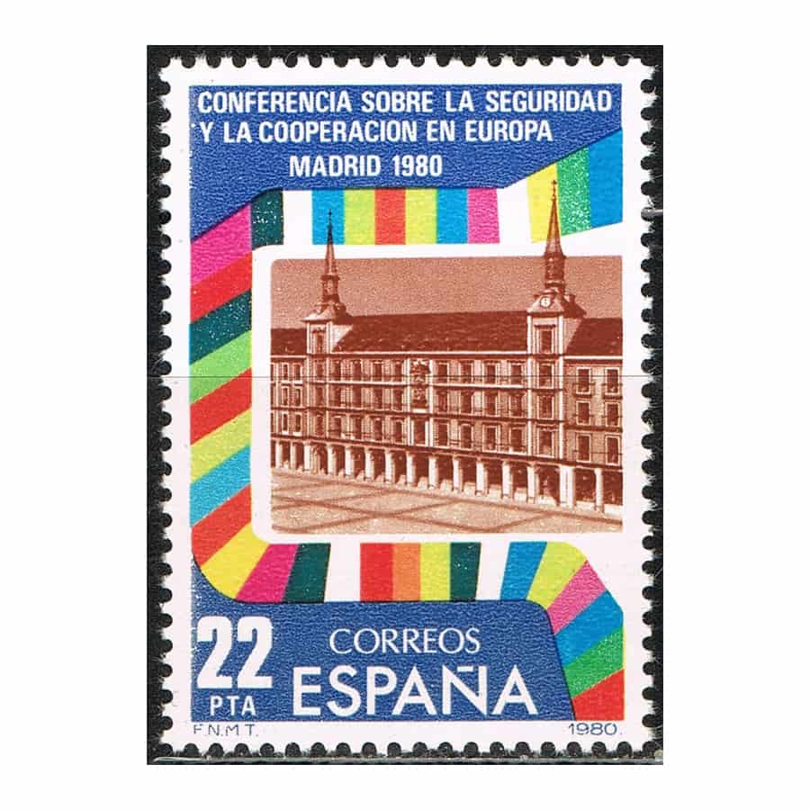 España 1980. Conferencia sobre Seguridad (MNH) ED#2592